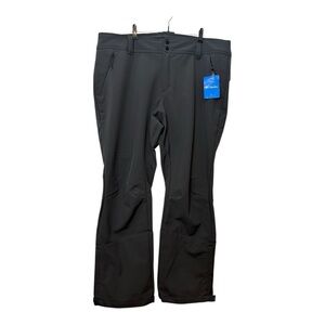 Columbia Women's Charcoal Black Roffee Ridge IV Pant Ski / Snowboard 18w